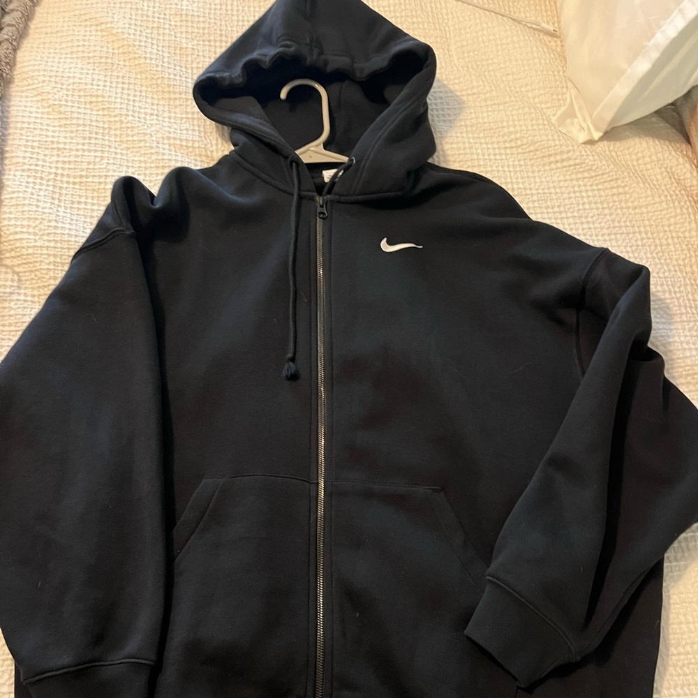 Nike Black Full-Zip Sweatshirt